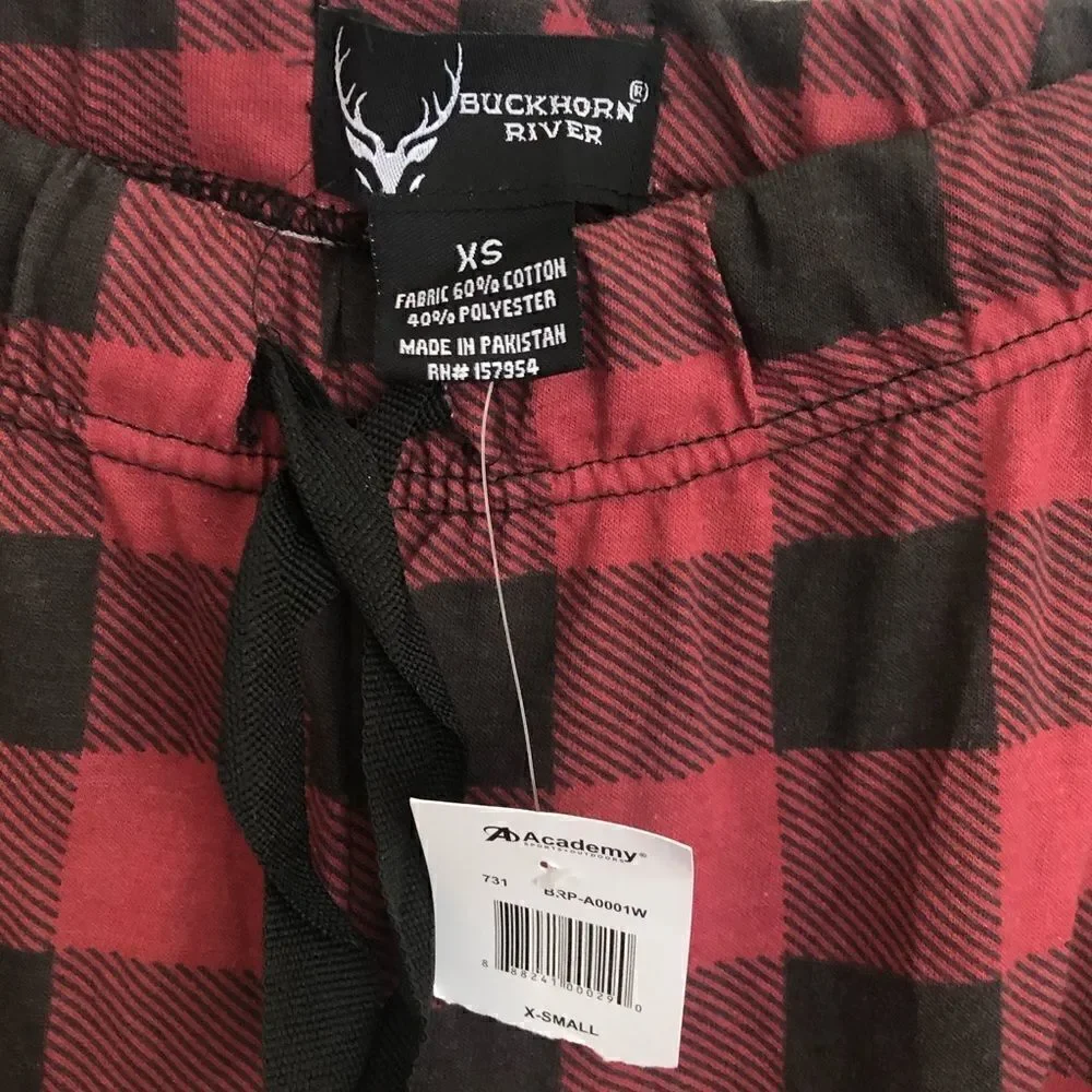 2/$30 Buckhorn River Women's Plaid Lounge Pants, XS